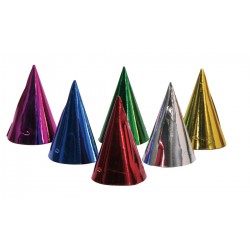 Feesthoedjes metallic