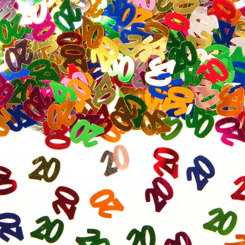 Tafeldecoratie / confetti 20