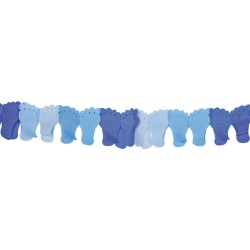 Slinger voetjes blauw