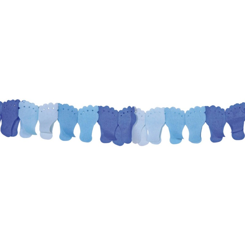 Slinger voetjes blauw