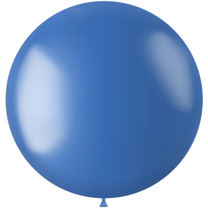 Ballon 78 cm metallic Royal Blue