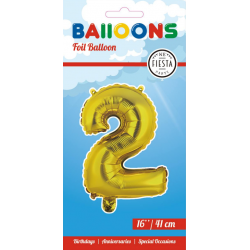 Folieballon goud 2