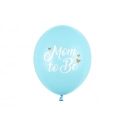 Ballon blauw Mom to Be 30 cm