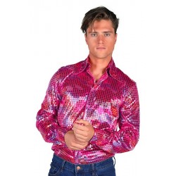 Overhemd Disco roze
