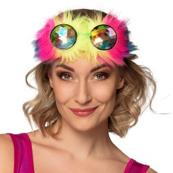 Bril Rave regenboog pluche