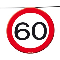 Vlaggenlijn verkeersbord 60