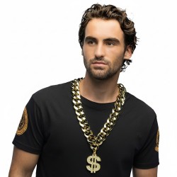 Ketting goud Dollar XL