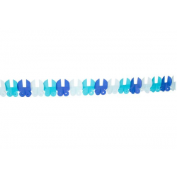 Slinger wiegjes blauw