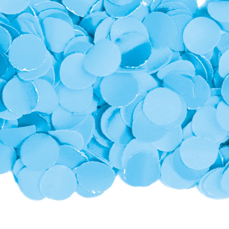 Confetti licht blauw 100 gram